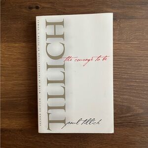 📕 The Courage to Be — Paul Tillich (Softcover)